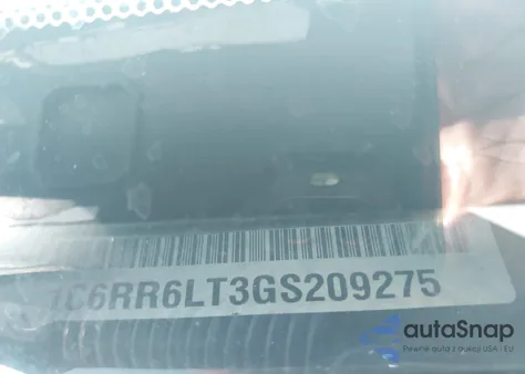 2016 Ram 1500 Lone Star из США, поврежденный, VIN 1C6RR6LT3GS209275